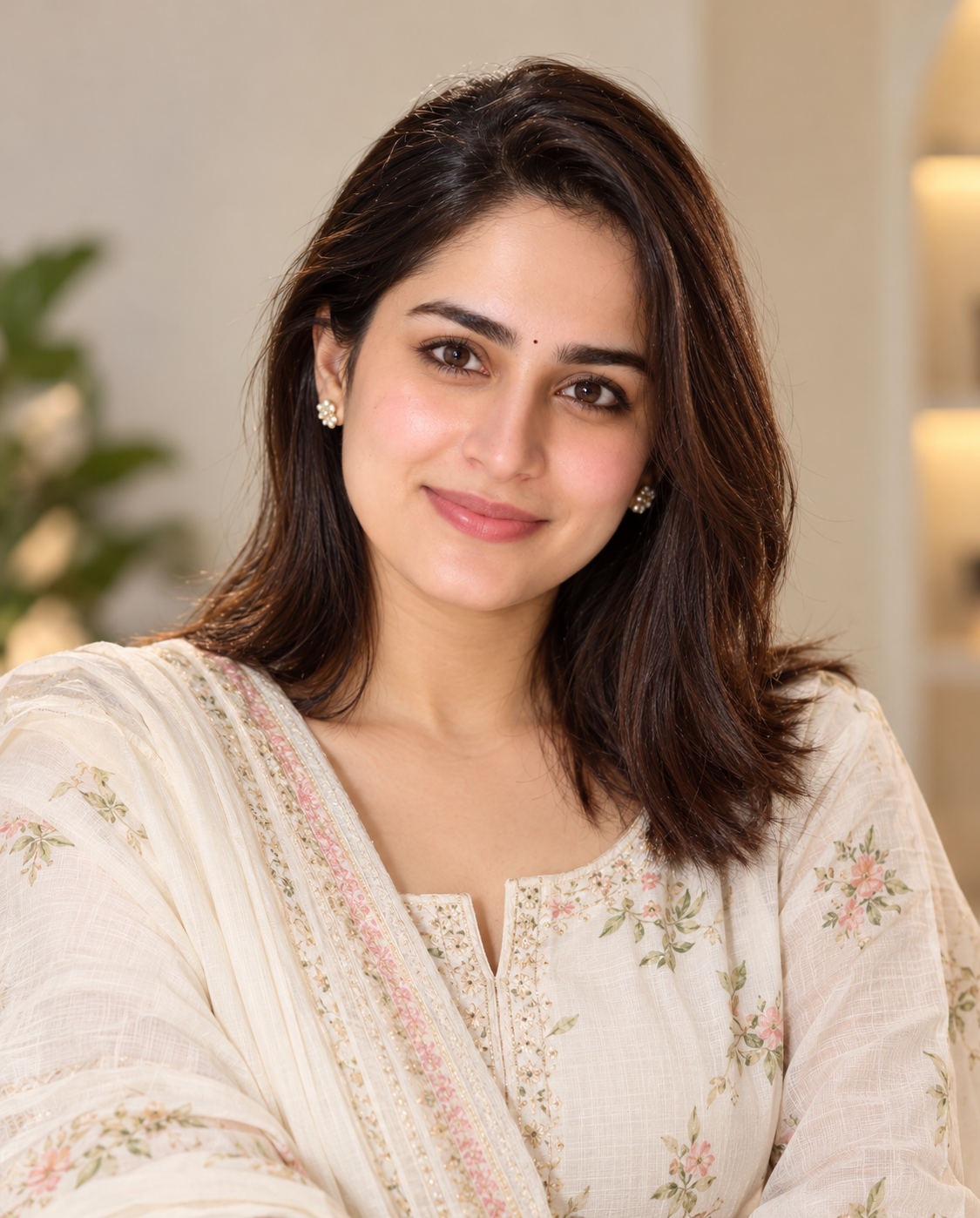 Anika, health and nutrition creator, in an editorial wellness portrait